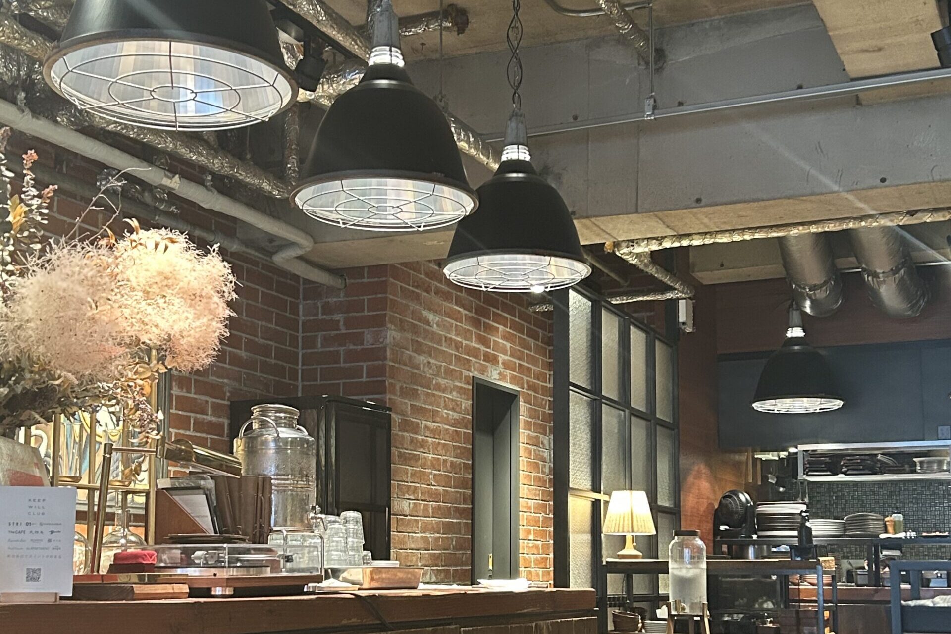 ザカフェの店内
