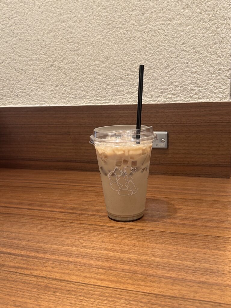 アイス　ほうじ茶チャイ
