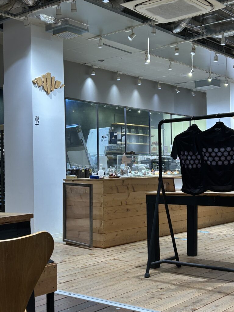 お店の内装。