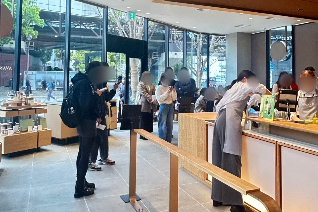 ティバーナの店内の様子